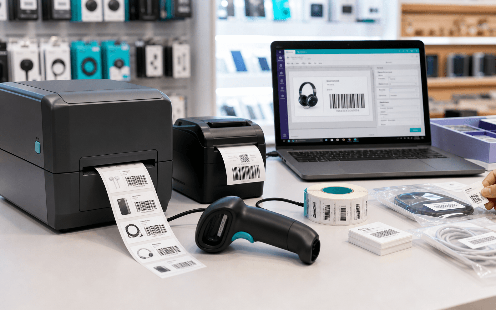 Barcode & Printing feature illustration
