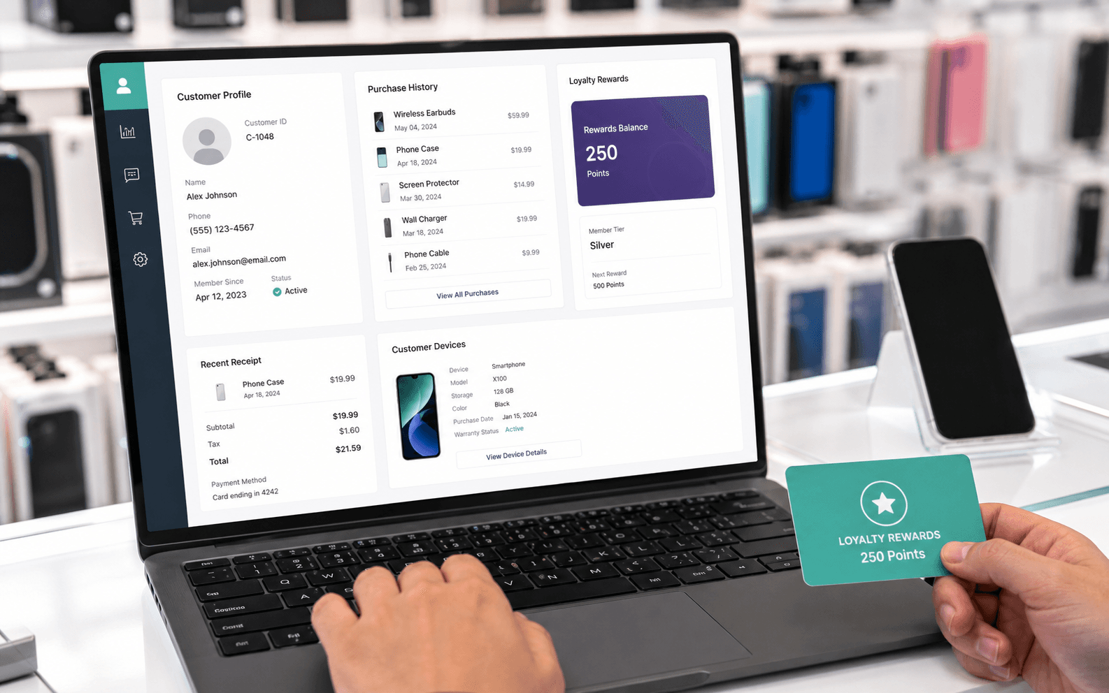 Customer Management feature illustration