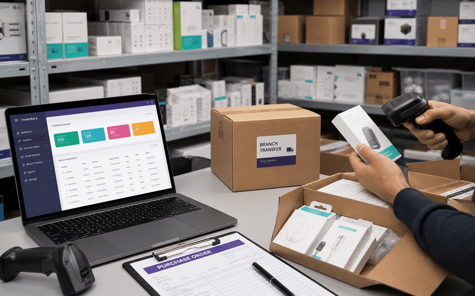 Inventory Tracking feature illustration