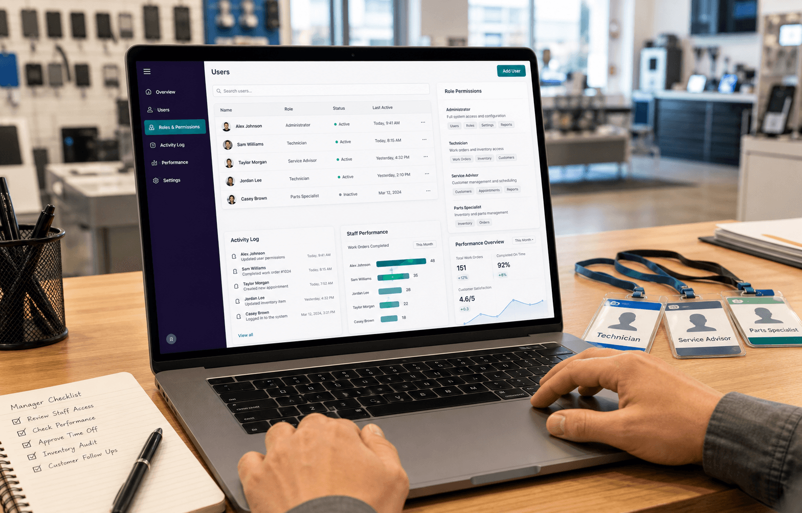 User Management feature illustration